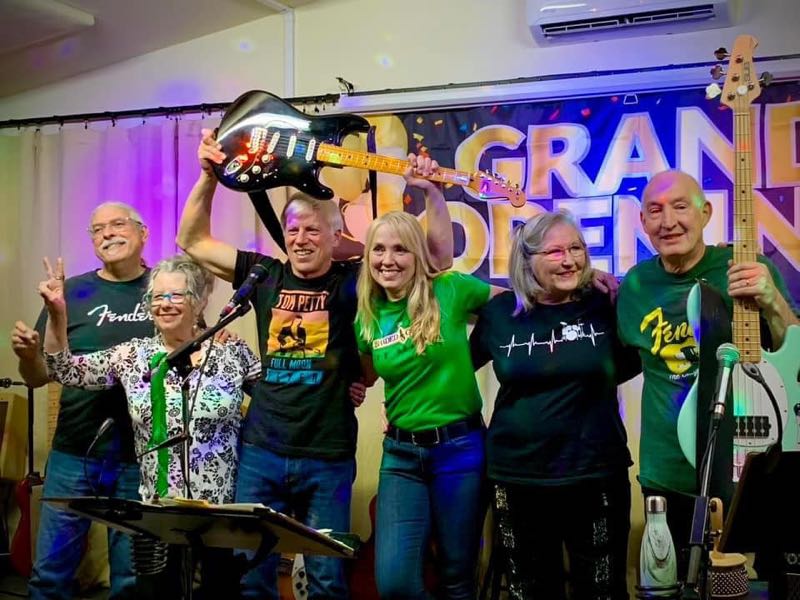 All Together Now band bowing